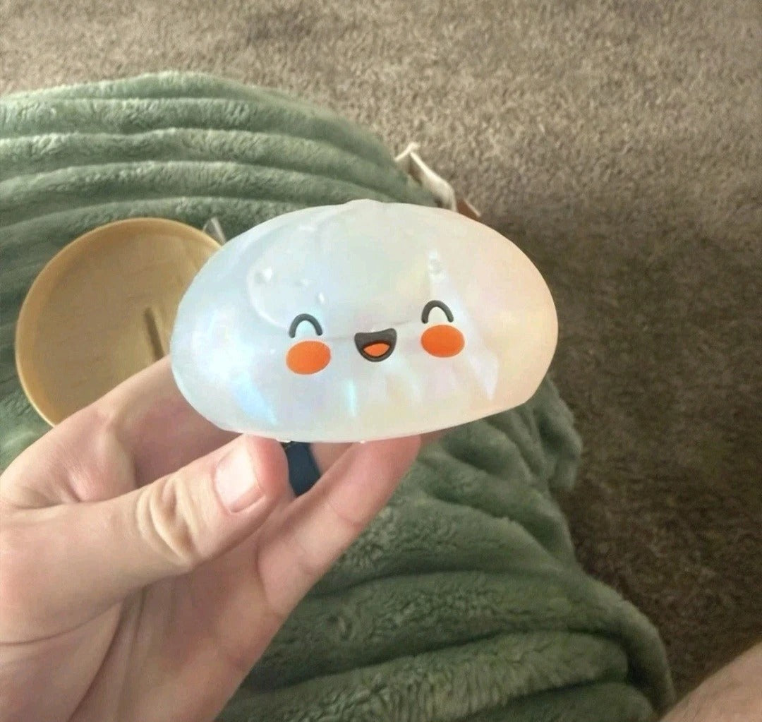 Rare Glitter Dumpling Squishy Toy Mystery Blind Box Bao Bun Stress Relief Toy
