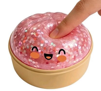 Rare Glitter Dumpling Squishy Toy Mystery Blind Box Bao Bun Stress Relief Toy