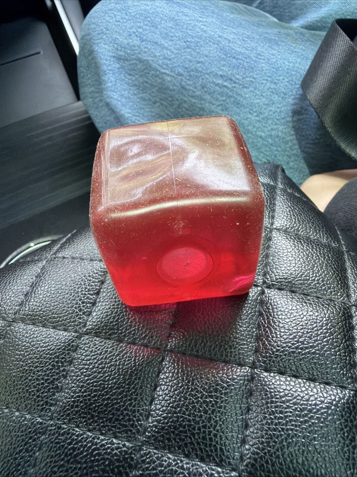 Needoh Viral Red Dr. Pepper Nice Cube Squeeze Toy