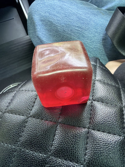 Needoh Viral Red Dr. Pepper Nice Cube Squeeze Toy